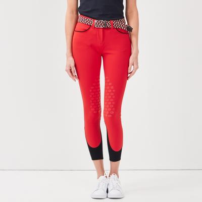 Pantalon JAMIA GAZE rouge