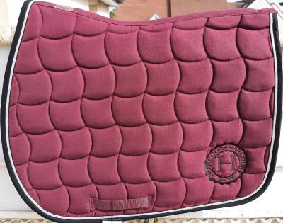 Tapis cso SATTY bordeaux/noir