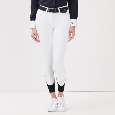 Pantalon JAMIA GAZE blanc