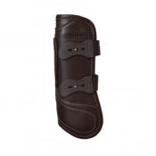 Ensemble Guetres et protège boulets cuir Kentucky marron