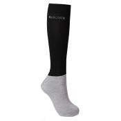 Chaussettes VAYA Harcour noir/vigne