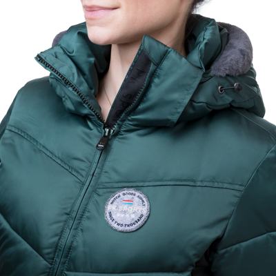 doudoune femme vert sapin