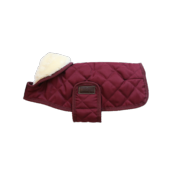 Couverture Chien Kentucky bordeaux