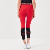 Pantalon JAMIA GAZE rouge