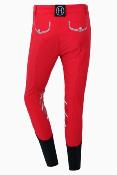 Pantalon Harcour Jalisca rouge