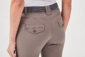 Pantalon JAMIRA GAZE taupe