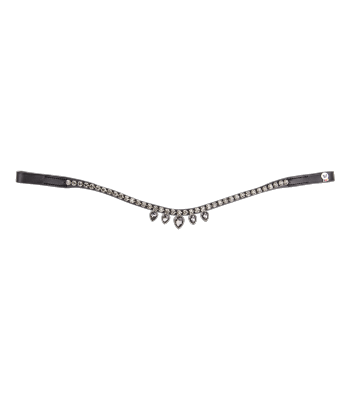 Frontal DIADEM strass gris