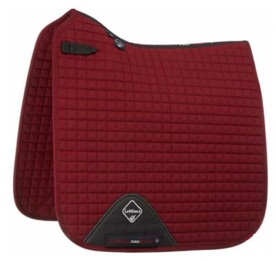 Tapis coton Dressage Lemieux Bordeaux S/M