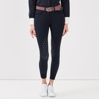 Pantalon JAMIA GAZE bleu nuit