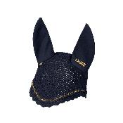 Ensemble Tapis / Bonnet ESKADRON marine/doré
