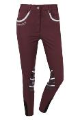 Pantalon Harcour Jalisca bordeaux