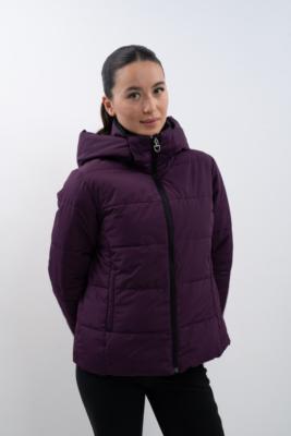 Parka impermeable ADELE Harcour  prune/noir