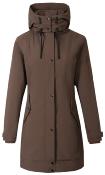 Parka impermeable doublée fourrure teddy