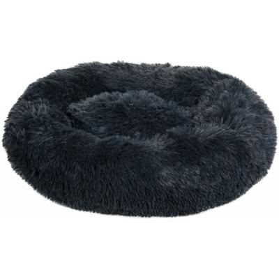 Coussin pour chien Fluffy L/80cm de diamètre gris foncé