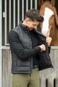 Doudoune homme chauffante noir