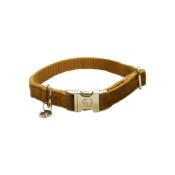 Collier chien velvet Kentucky moutarde