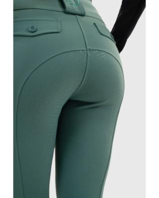 Pantalon Harcour LUDIVINE paon