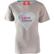 Tshirt enfant gris/sequin réversible