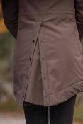 Parka impermeable doublée fourrure teddy