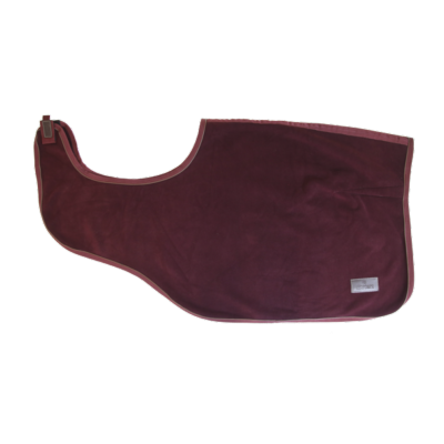 Couvre rein polaire épais Kentucky bordeaux