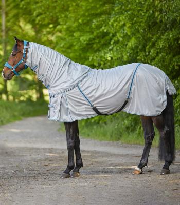 Chemise antimouche avec encolure gris