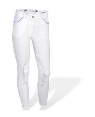 Pantalon REBECCA blanc/marine
